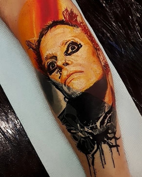 Surrealism tattoo by Nathan Mathewson