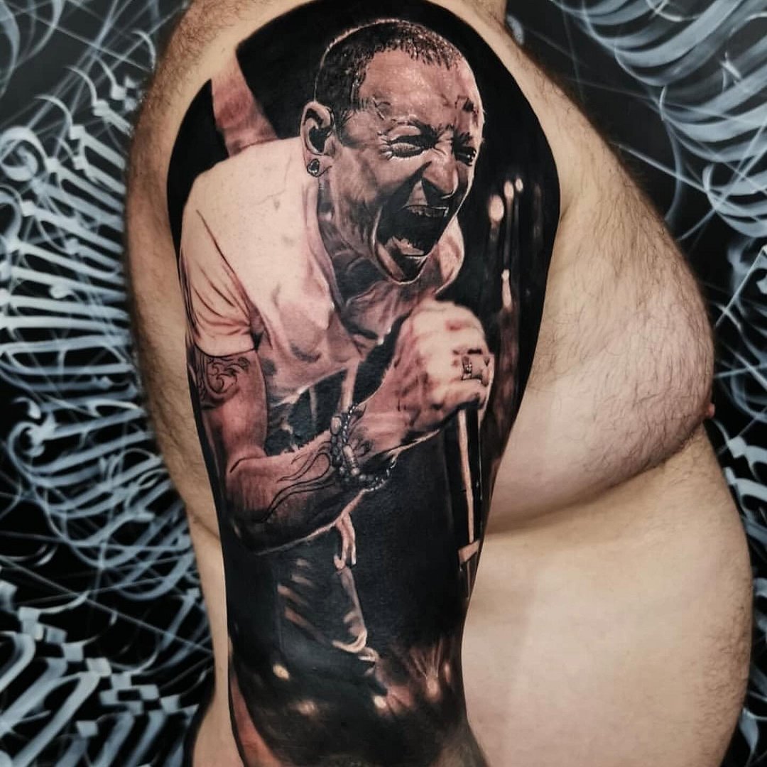 Surrealism tattoo by Nathan Mathewson