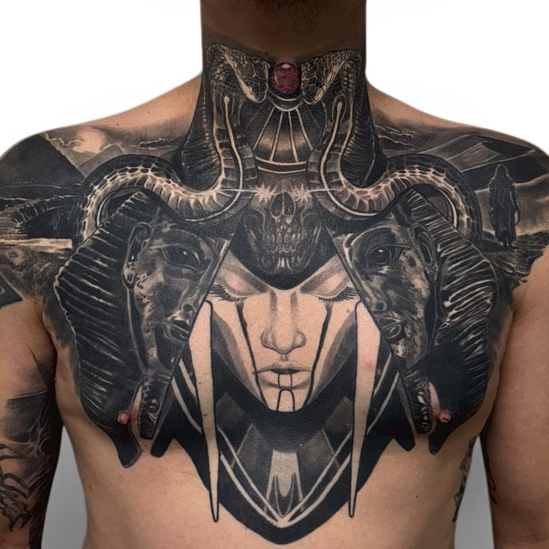 Surrealism tattoo by Nathan Mathewson