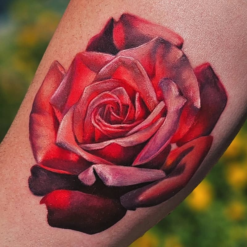Realism (colour) tattoo by Maria | Flare