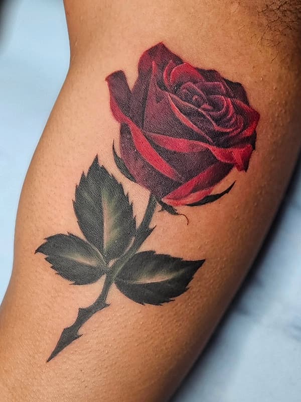 Realism (colour) tattoo by Maria | Flare