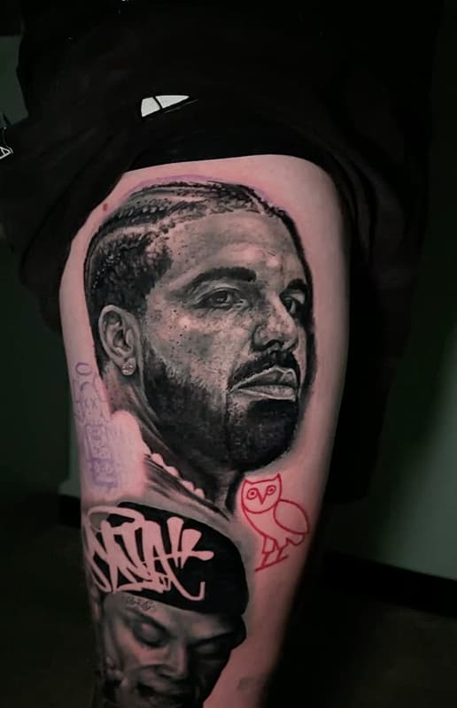 Realism (black & grey) tattoo by 𝐑𝐘𝐀𝐍 𝐒𝐘𝐊𝐄𝐒