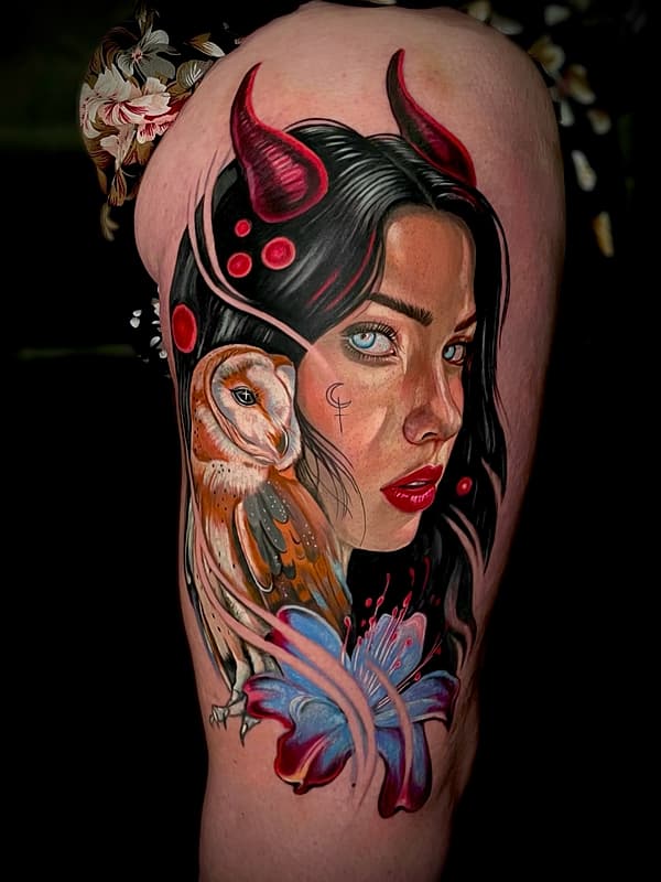 Tattoo by 𝔐𝔞𝔯𝔱𝔞 in Sydney