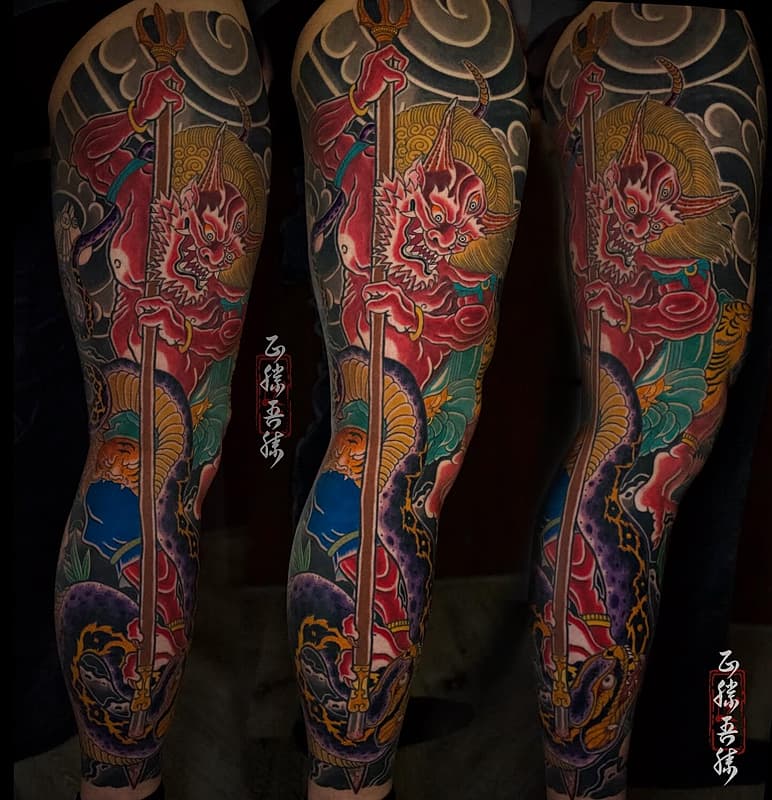 Tattoo by Teemon in Sydney