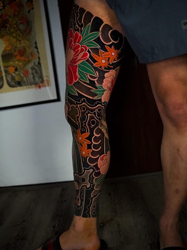 Neo-Japanese tattoo by Teemon