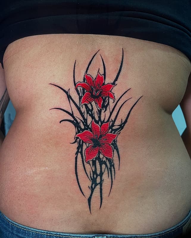 Horror tattoo by Joshua McClunie / Dark Art Tattoos / Wellington
