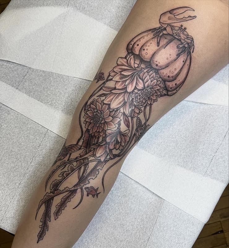 Tattoo by Edy Bedard in Australia