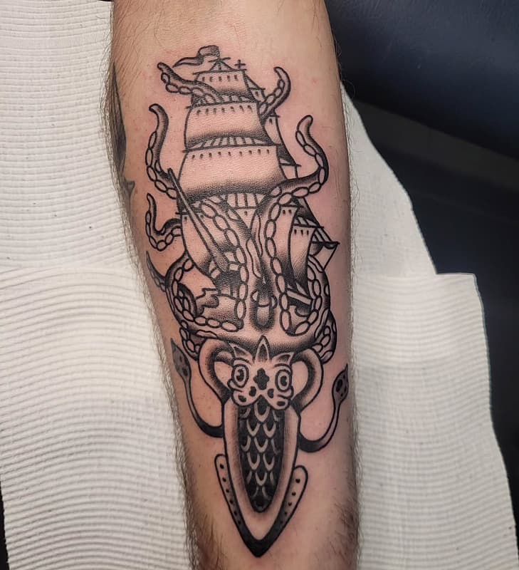 Tattoo by Aidan Hardy