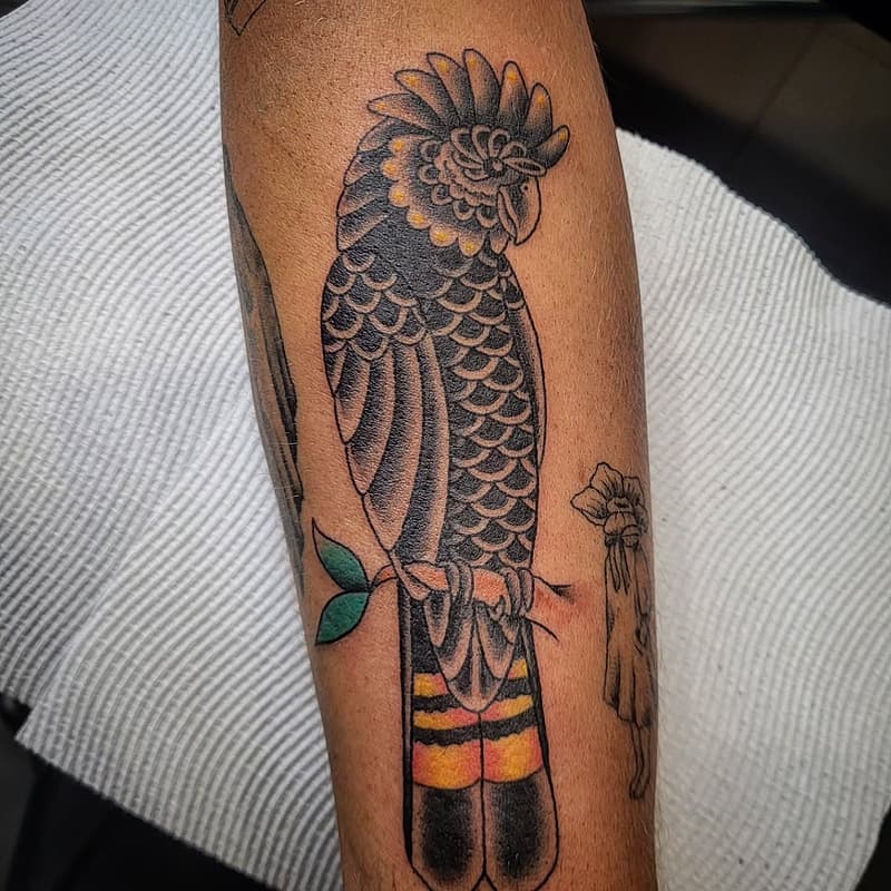 American Traditional tattoo by Aidan Hardy
