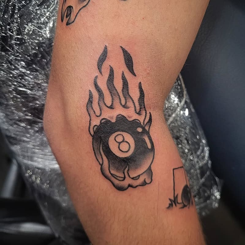 American Traditional tattoo by Aidan Hardy