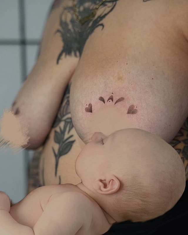 Blackwork tattoo by Majanie