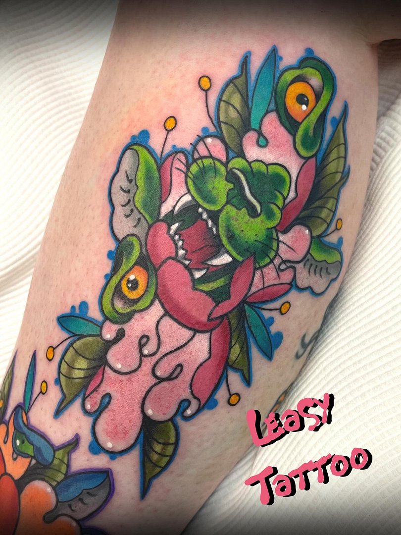 Tattoo by Leasy tattoo cartoon 👽 Newcastle NSW