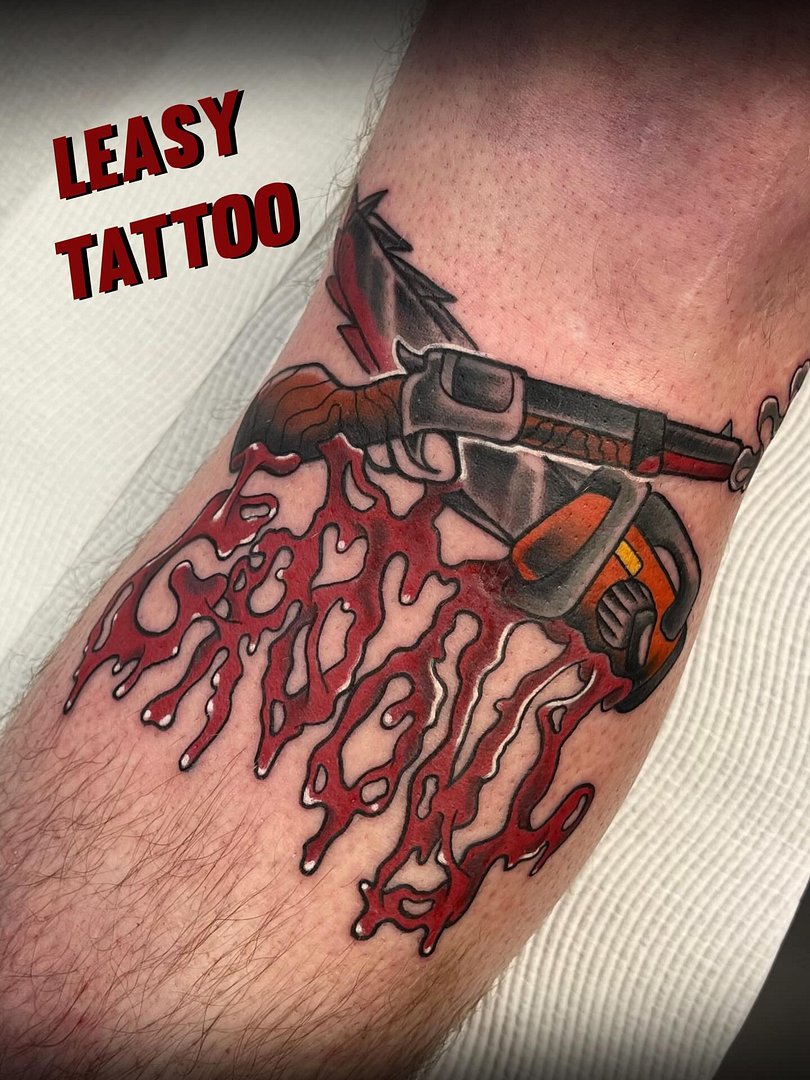 Tattoo by Leasy tattoo cartoon 👽 Newcastle NSW