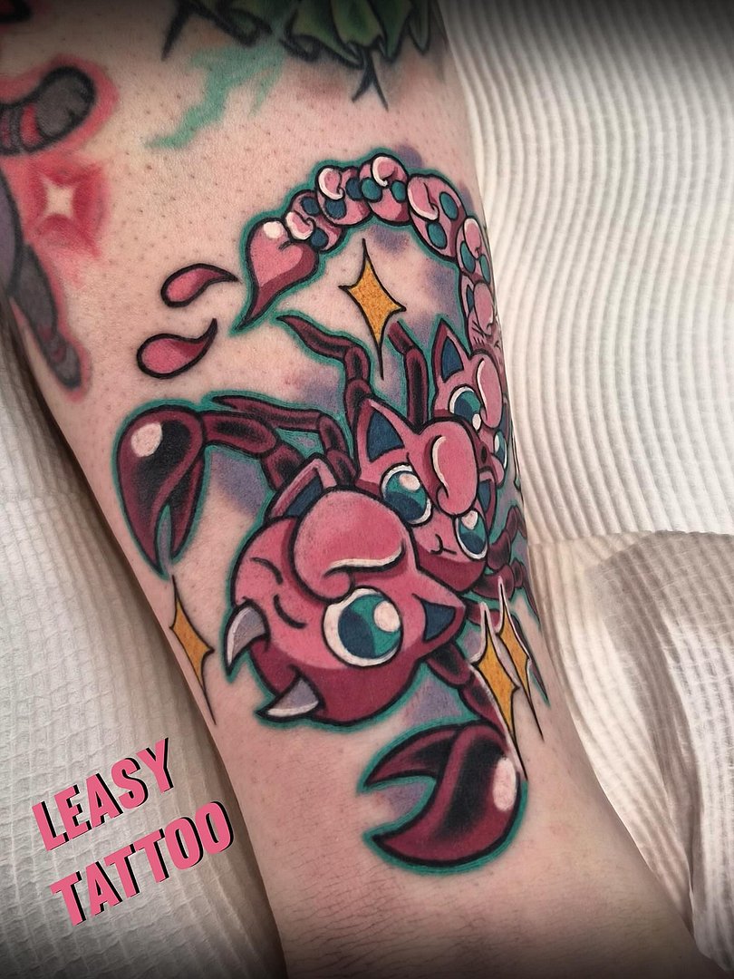 Cartoon tattoo by Leasy tattoo cartoon 👽 Newcastle NSW