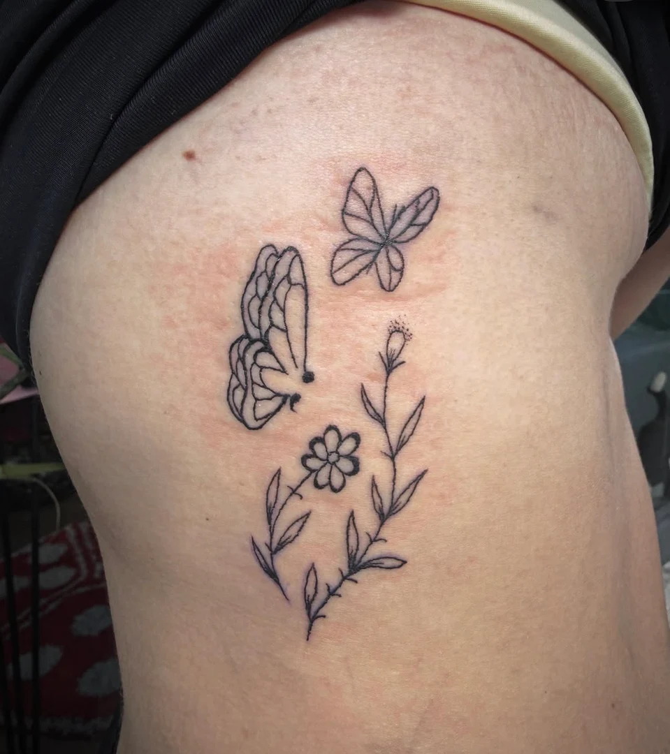 Neo-Traditional tattoo by Sabrina Lima