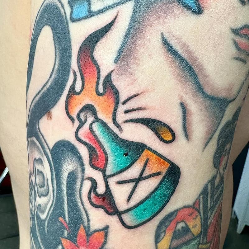Tattoo by Zane in Australia
