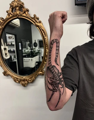 Fineline tattoo by ✩ L E O ✩