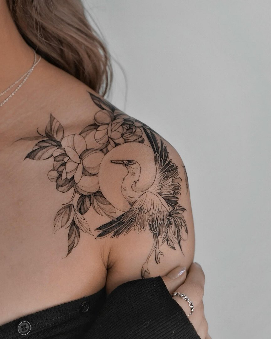 Fineline tattoo by Tu