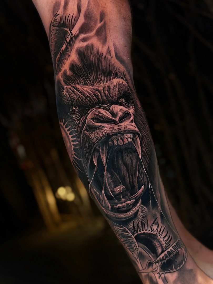 Realism (black & grey) tattoo by Matt.Inkman ☠️