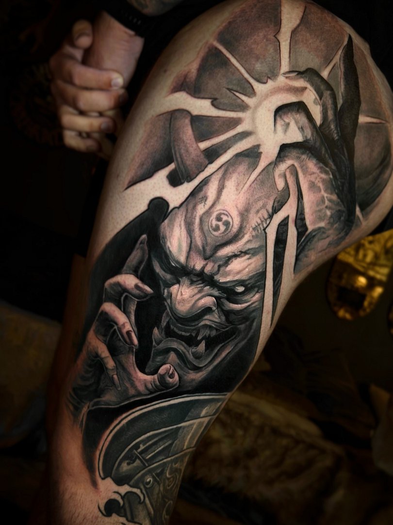 Realism (black & grey) tattoo by Matt.Inkman ☠️