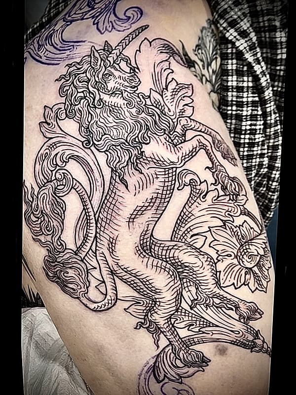 Tattoo by Lily Collard in West End