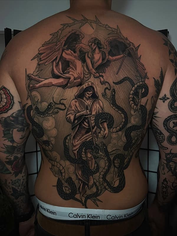 Tattoo by Dana Sander Tattoo