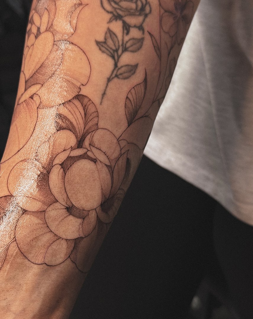 Fineline tattoo by Tara | Fineline Tattoo Artist