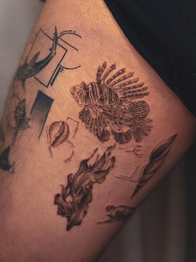 Fineline tattoo by Tara | Fineline Tattoo Artist