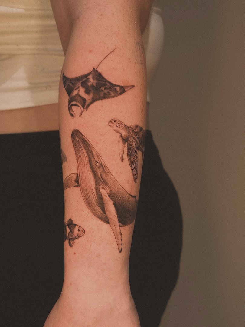 Fineline tattoo by Tara | Fineline Tattoo Artist