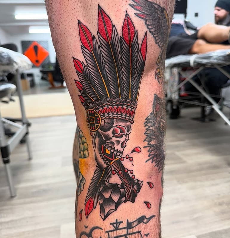 Tattoo by Crawford Starr in Australia