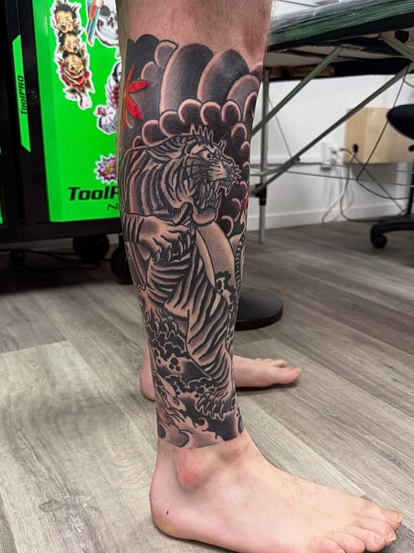 Traditional tattoo by Crawford Starr