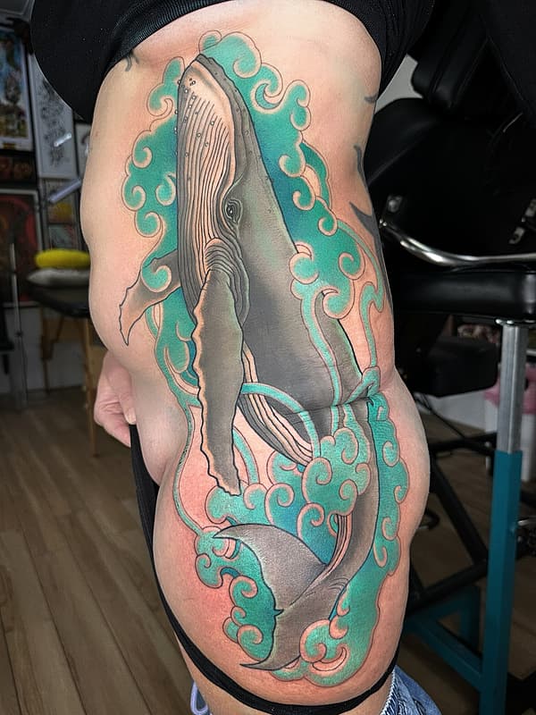 Tattoo by Drew Shallis