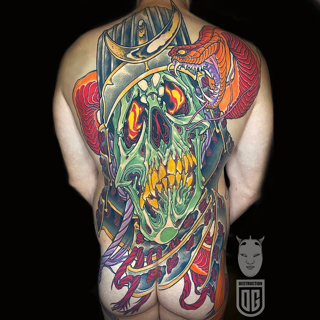 Tattoo by Hamish Mclauchlan