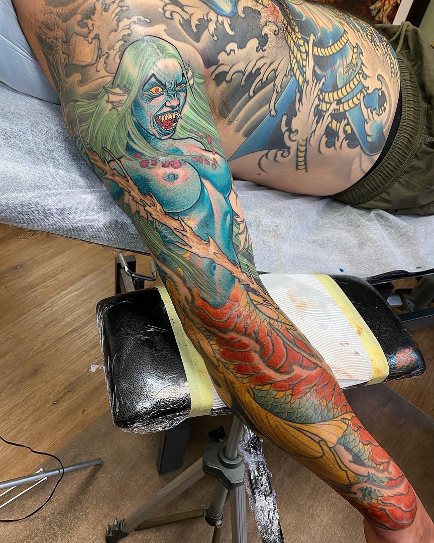 Tattoo by Hamish Mclauchlan