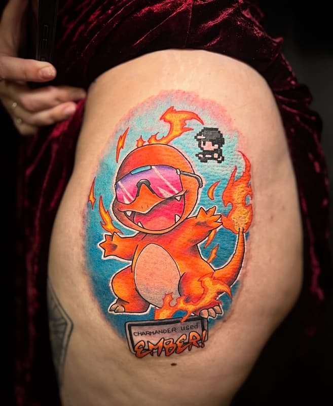 Japanese (Irezumi) tattoo by Amy Pierlot