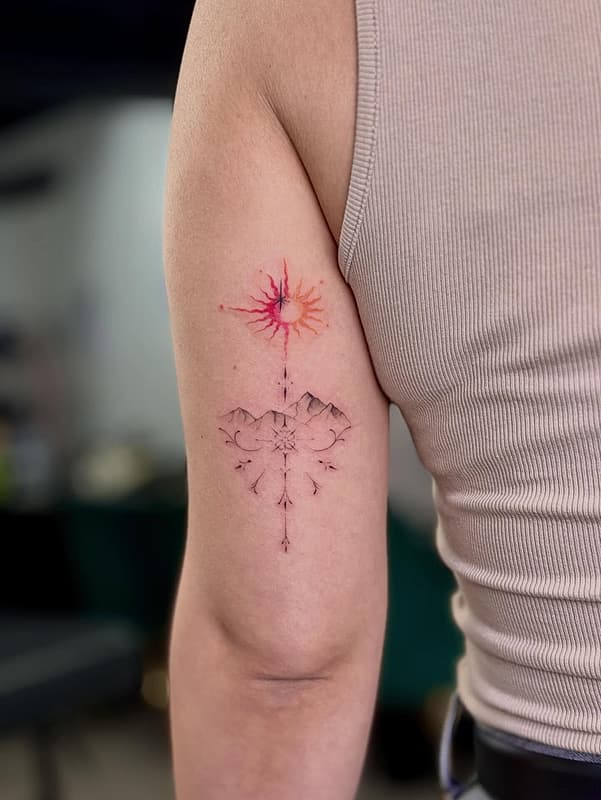 Tattoo by 우주 Melbourne tattoo ∰ ∰ ∰