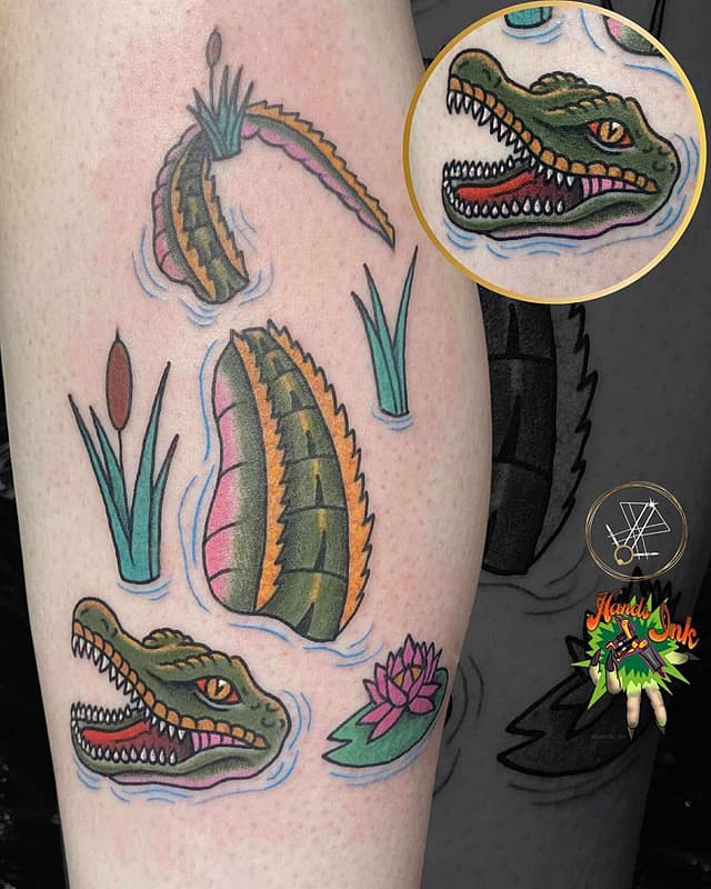American Traditional tattoo by Luke Hands- Maitland Tattoo Artist