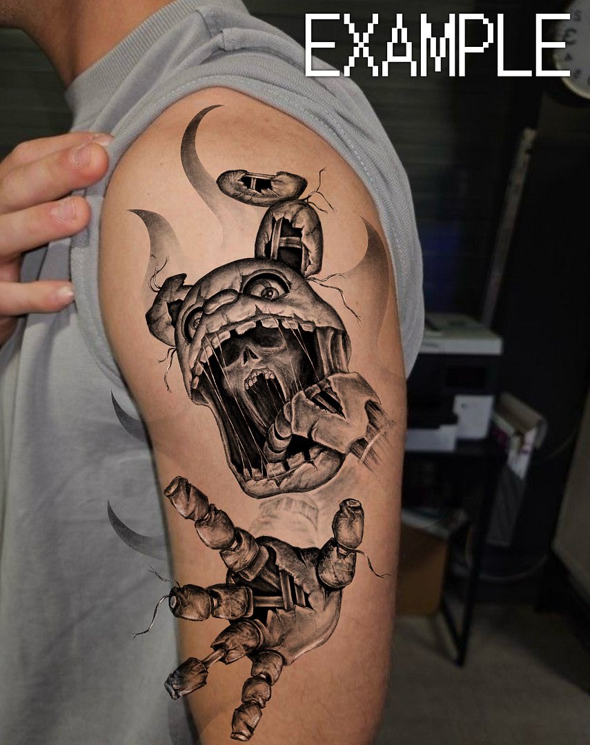 Neo-Traditional tattoo by karrion.ink