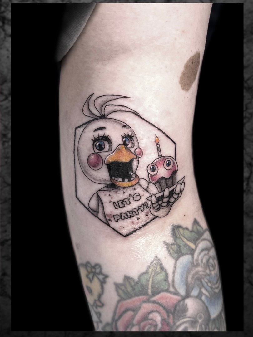 Neo-Traditional tattoo by karrion.ink
