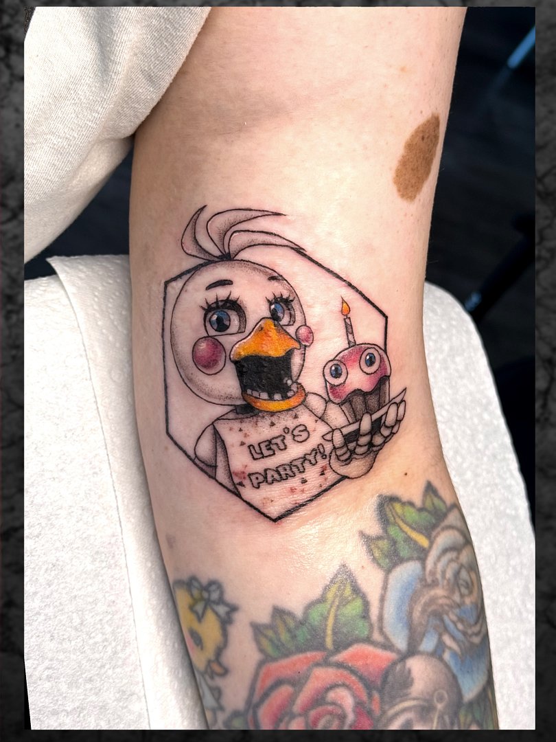 Neo-Traditional tattoo by karrion.ink