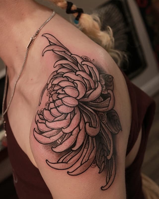 Neo-Japanese tattoo by 𝕭𝖑𝖆𝖐𝖊 𝕾𝖆𝖓𝖙𝖔𝖘