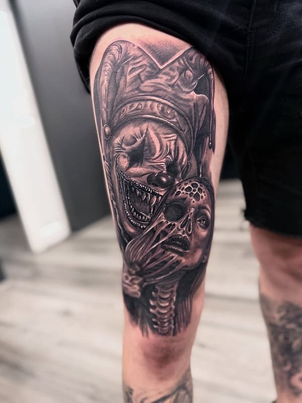 Realism (black & grey) by Jay Blumfield