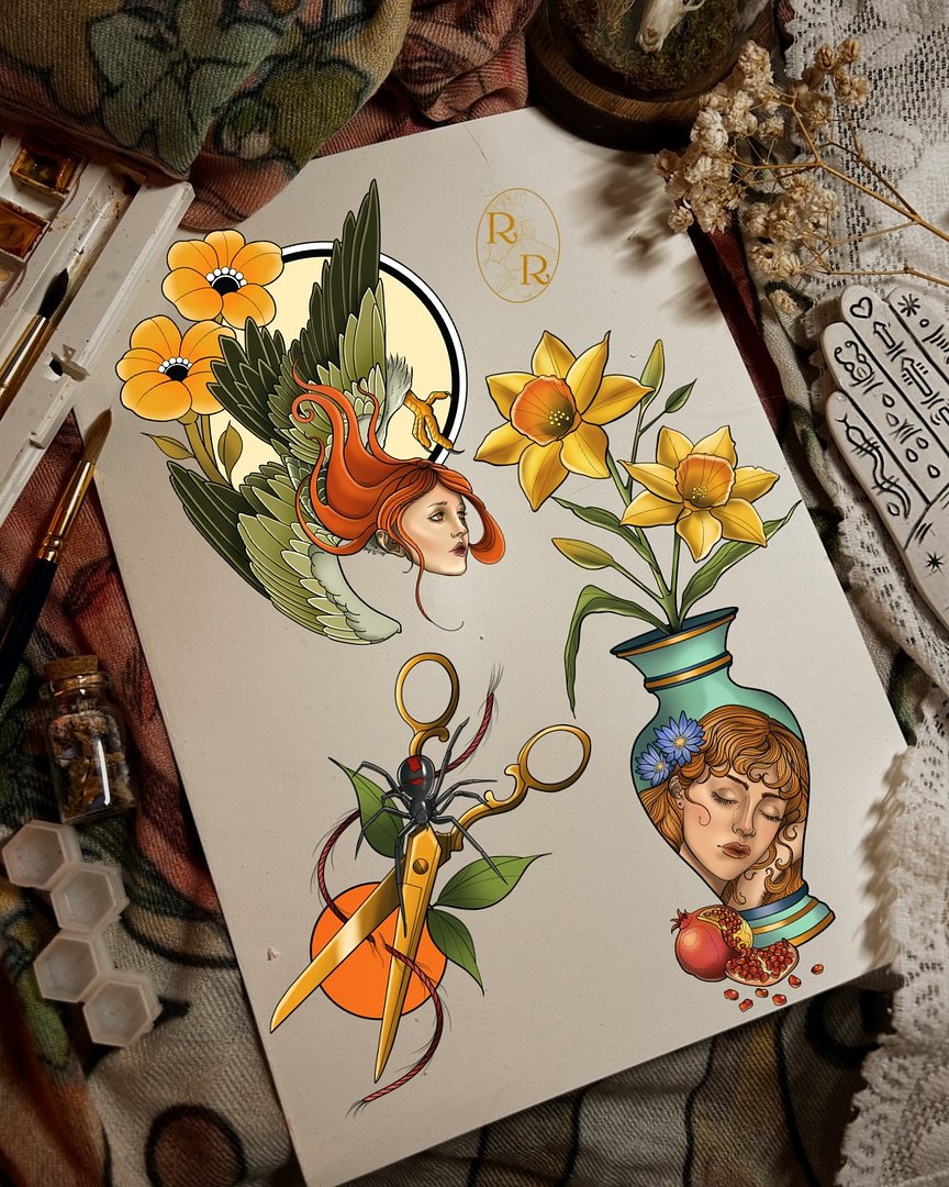 Neo-Traditional by ✤ Revi ✤