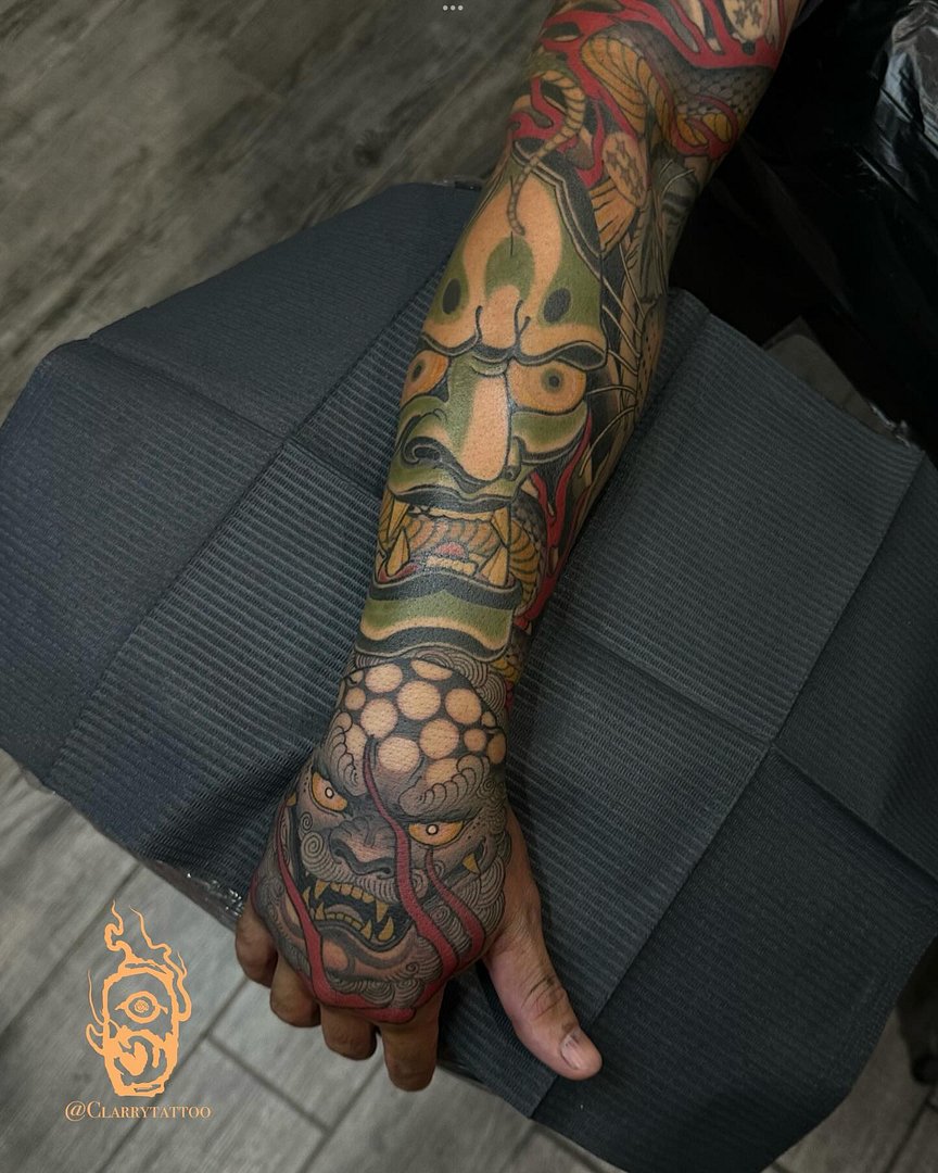 Japanese (Irezumi) tattoo by Clarry