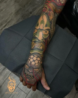 Japanese (Irezumi) tattoo by Clarry