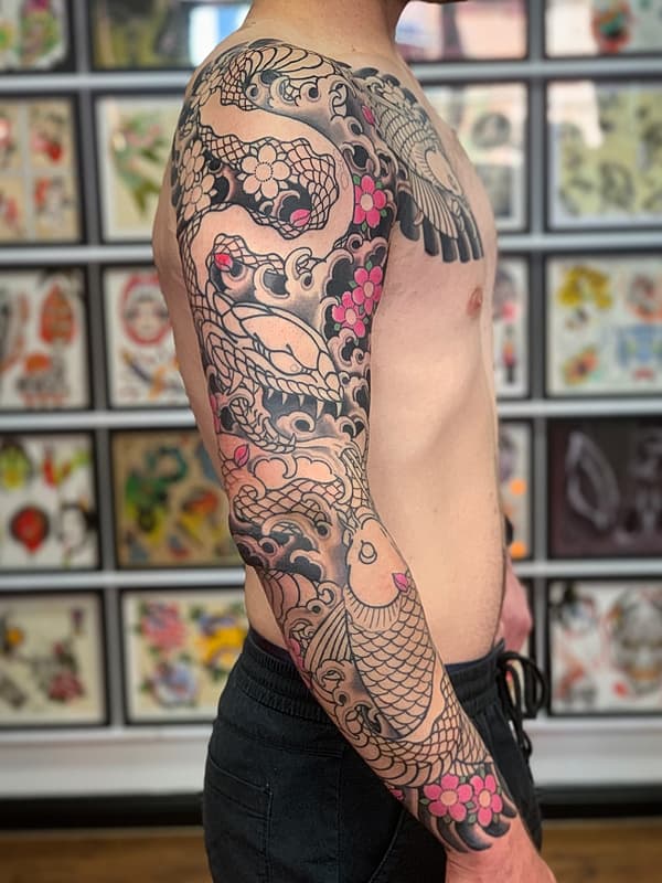 Tattoo by Jarrad Chivers in Sydney
