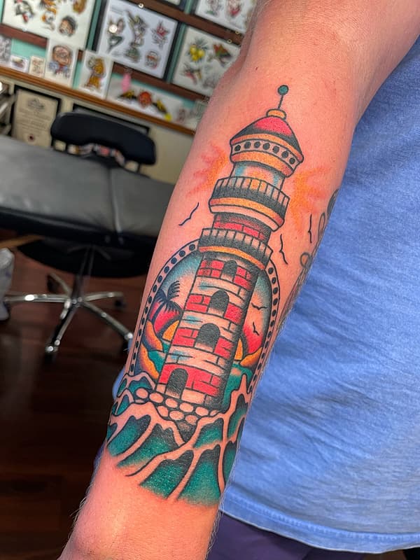 Tattoo by Abe Carroll in Newcastle CBD