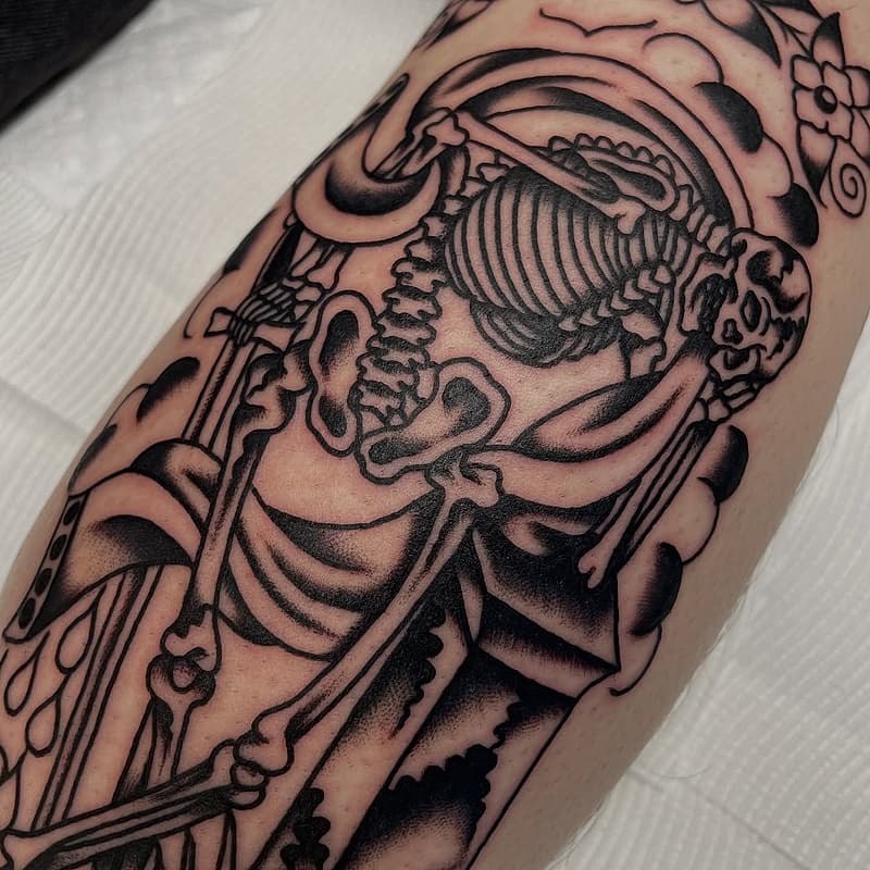 Tattoo by Abe Carroll in Newcastle CBD