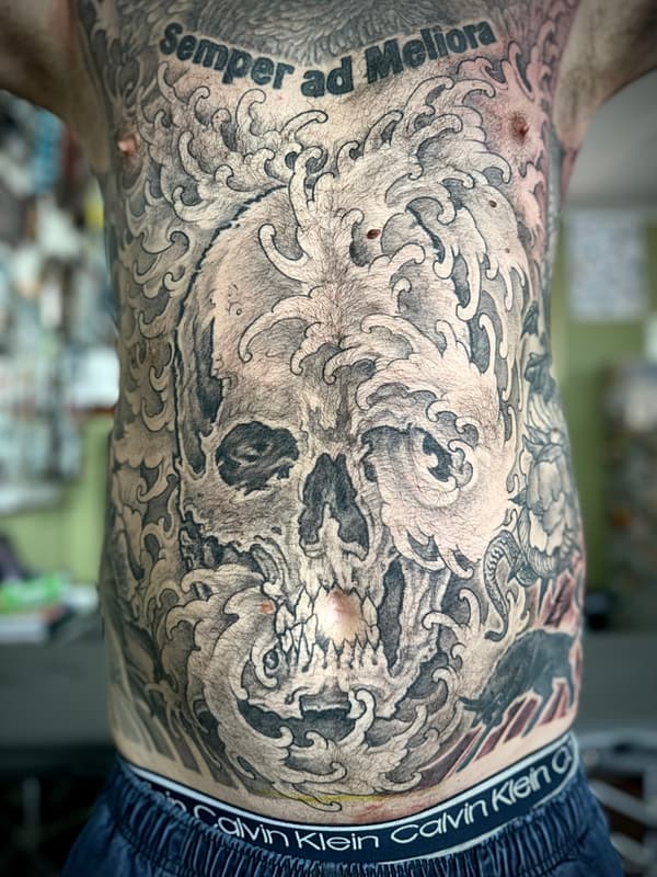 Tattoo by Clint Steele- Brisbane Tattooer in Brisbane