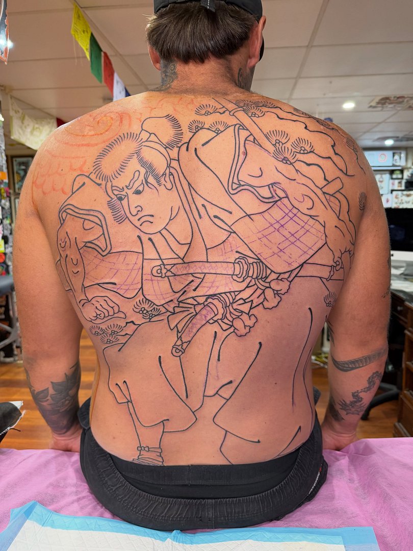American Traditional tattoo by Sydney Tattoo Artist - Jason